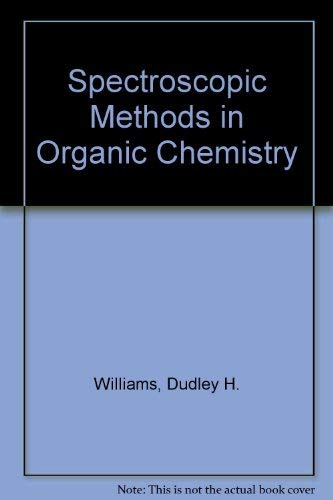 Book Spectroscopic methods in organic chemistry free
