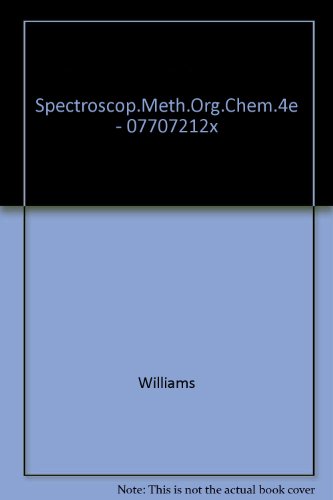 Book Spectroscopic Methods In Organic Chemistry free