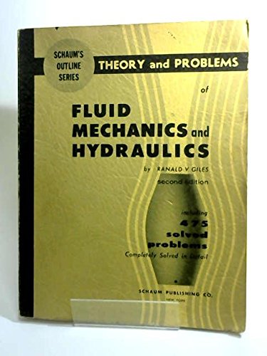 Book Schaum's Outline of Fluid Mechanics and Hydraulics (Schaum's Outline) free