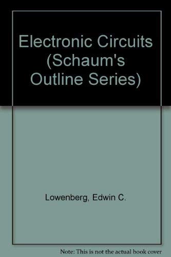 Book Electronic Circuits (Schaum's Outline Series) free