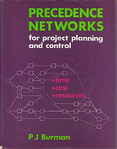 Book Precedence networks for project planning and control, free