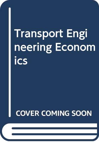 Book Transport engineering economics free
