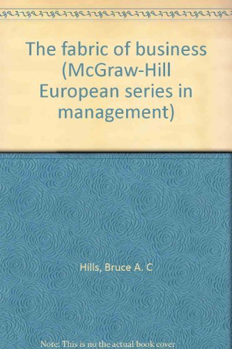 Book The Fabric Of Business (mcgraw-hill European Series In Management) free