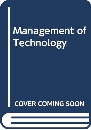 Book Management of Technology free