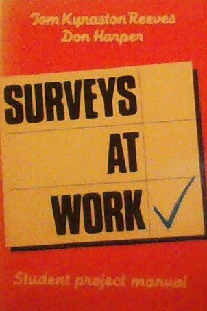 Book Surveys at work: Student project manual free