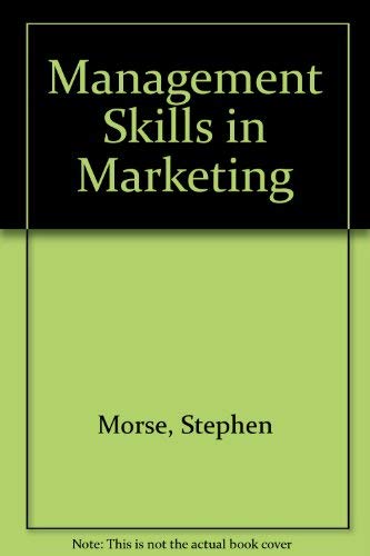 Book Management Skills In Marketing free
