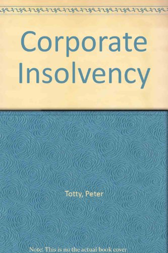 Book Corporate Insolvency free