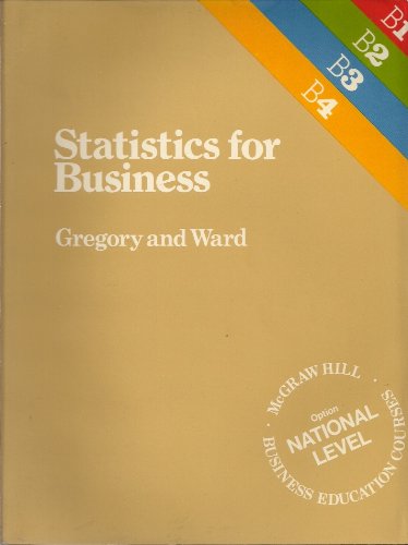 Book Statistics For Business (mcgraw-hill Business Education Courses) free