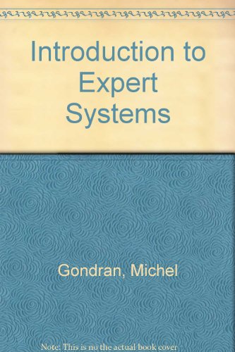 Book An introduction to expert systems free