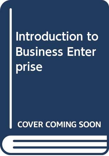 Book Introduction to Business Enterprise free