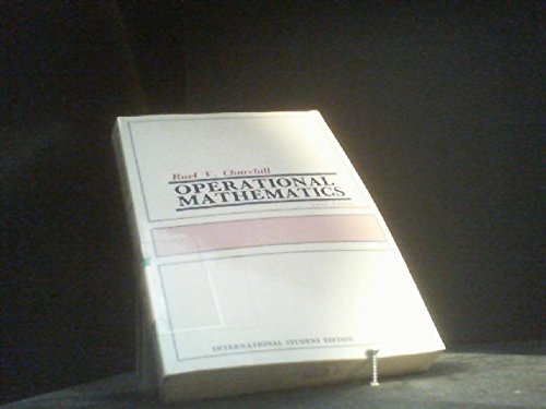 Book Operational Mathematics free