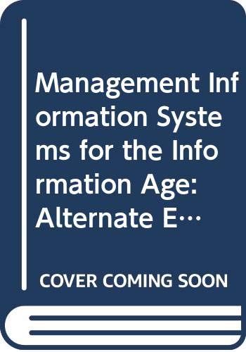 Book Management Information Systems for the Information Age: Alternate Edition for Canada (2001) free