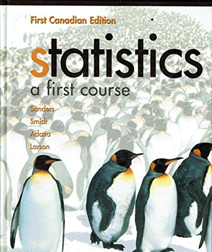 Book Statistics: A First Course free