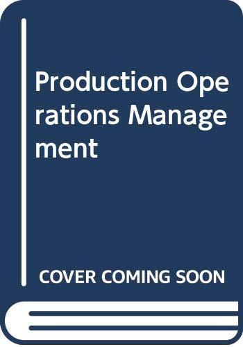 Book Production Operations Management free
