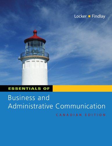Book Essentials Of Business And Administrative Communication, First Edition free