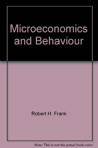 Book Microeconomics and Behaviour free