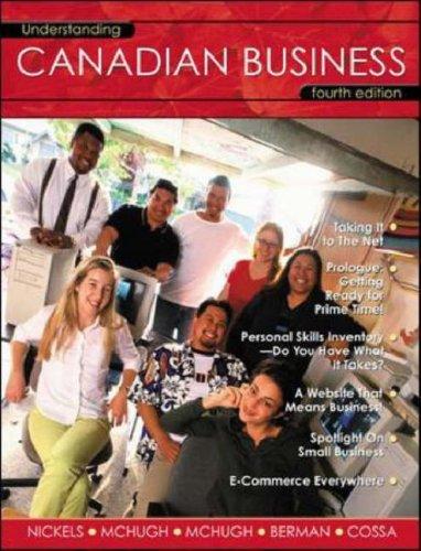 Book Understanding Canadian Business free