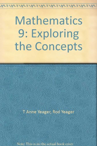 Book Mathematics 9: Exploring the Concepts free