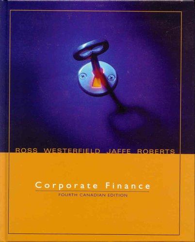 Book Corporate Finance (Canadian Edition) - Stephen A. Ross - Hardcover free