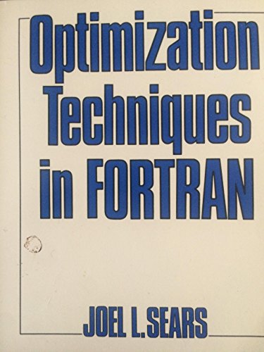 Book Optimization Techniques In Fortran free