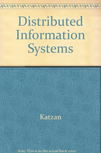 Book Distributed Information Systems free