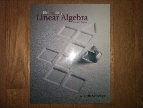 Book Elementary Linear Algebra free