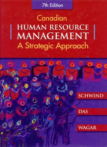 Book Canadian Human Resource Management free