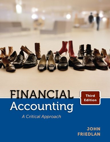 Book Financial Accounting: A Critical Approach, 3rd Ed w/ Connect Access Card free