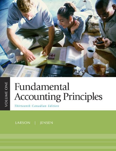 Book Fundamental Accounting Principles, Volume 1, Thirteenth CDN Edition with Connect Access Card free