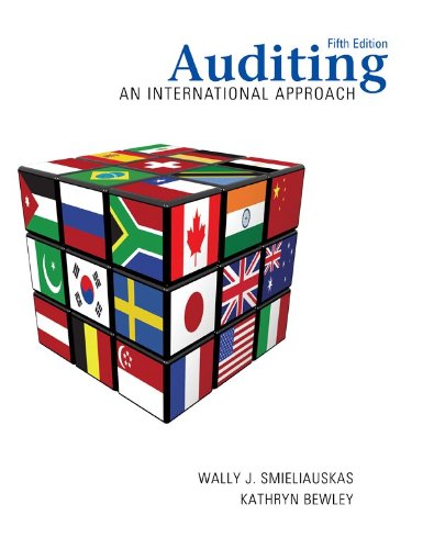 Book Auditing: An International Approach, Fifth Edition w/ Connect Access Card free