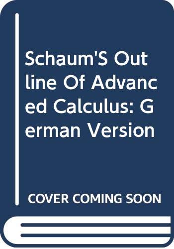 Book Einfuhrung in Die Hohere Mathematik : German Version of Advanced Calculus (Schaum's Outline) free