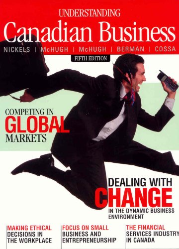 Book Understanding Canadian Business free