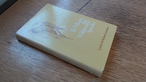 Book To Whom The Wilderness Speaks free