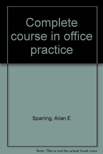 Book Complete Course In Office Practice free