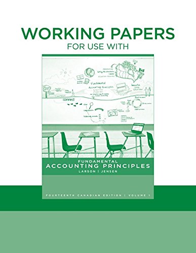 Book Working Papers for Fundamental Accounting Principles, Volume 1 free