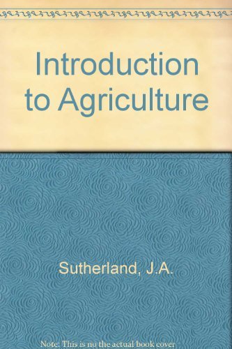 Book Introduction To Ariculture 6Ed (Pb 1980) free