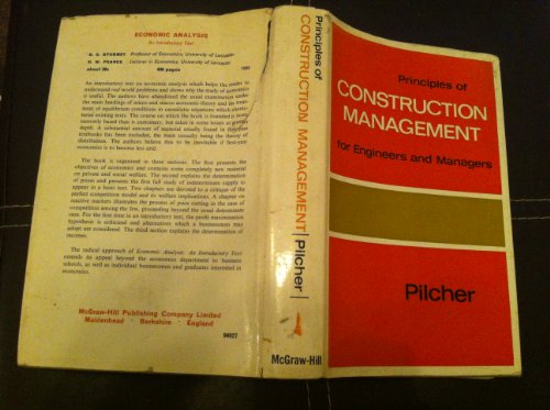 Book Principles of Construction Management for Engineers and Management free