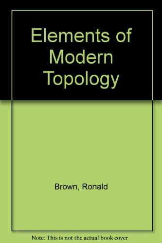 Book Elements of Modern Topology free
