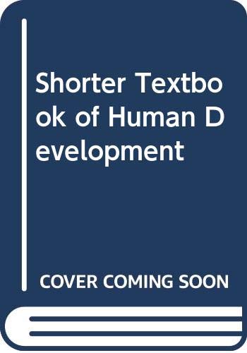 Book Shorter Textbook of Human Development free