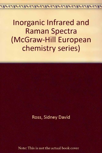 Book Inorganic infrared and Raman spectra, (McGraw-Hill European chemistry series) free