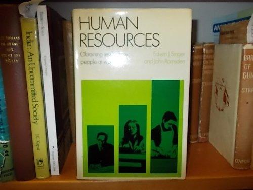 Book Human resources; obtaining results from people at work (McGraw-Hill European series in management) free
