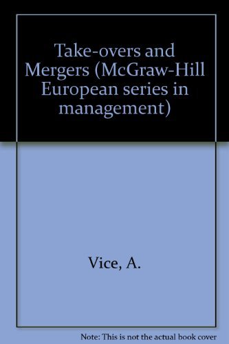 Book The strategy of takeovers;: A casebook of international practice (McGraw-Hill European series in management) free