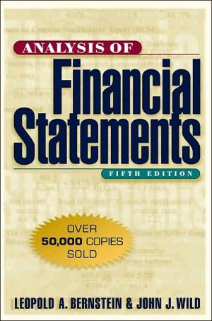 Book Analysis of Financial Statements free