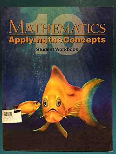 Book Mathematics : Applying the Concepts 10 free