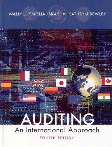 Book Auditing : An International Approach free