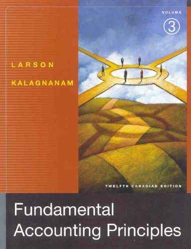 Book Fundamental Accounting Principles, Volume 3, Twelfth Edition free