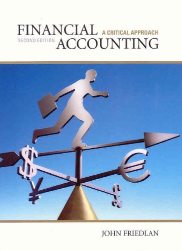 Book Financial Accounting : A Critical Approach, Second Edition free