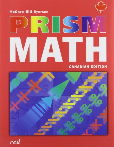 Book Prism Math Canadian Edition Red free