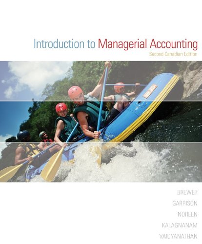 Book Introduction to Managerial Accounting, Second CDN Edition free