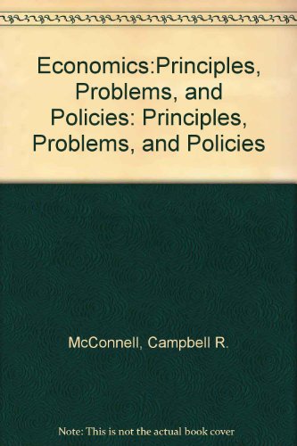 Book Economics:principles, Problems, And Policies: Principles, Problems, And Policies free